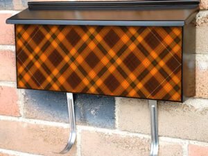 Autumn Colors Pattern #4 Townhouse Mailbox Cover
