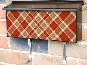 Autumn Colors Pattern #5 Townhouse Mailbox Cover