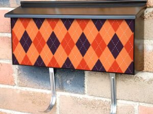 Autumn Colors Pattern #7 Townhouse Mailbox Cover