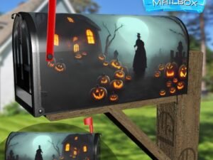 Evil Warlock Decorative Rural Farm Mailbox Cover