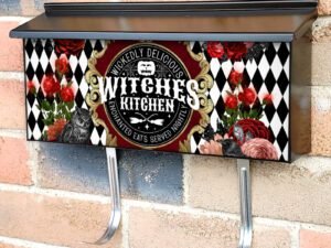 The Witches Kitchen Townhouse Mailbox Cover