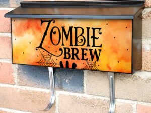 Gluten Free Zombie Brew Townhouse Mailbox Cover