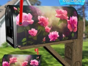 Roses in the Forest Decorative Rural Farm Mailbox Cover