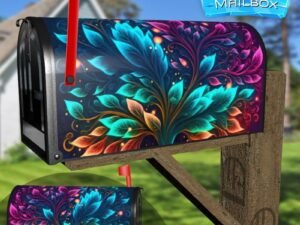 Glowing Fantasy Tree #1 Decorative Rural Farm Mailbox Cover