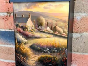 Summer in Provence #5 Colonial Mailbox Cover