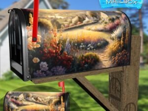 Summer in Provence #5 Decorative Rural Farm Mailbox Cover