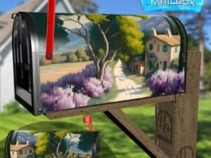 Summer in Provence #7 Decorative Rural Farm Mailbox Cover