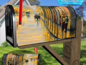 Streets of New Orleans #1 Decorative Rural Farm Mailbox Cover