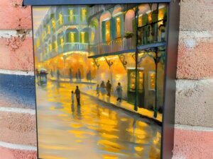 Streets of New Orleans #2 Colonial Mailbox Cover