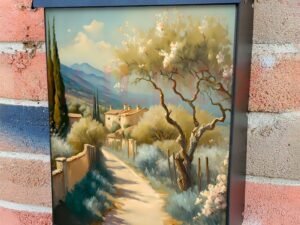 Summer in Provence #9 Colonial Mailbox Cover