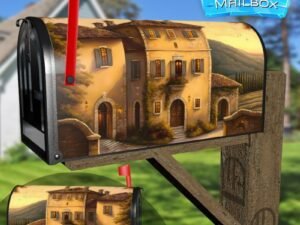 Rustic Villa in Tuscany #1 Decorative Rural Farm Mailbox Cover