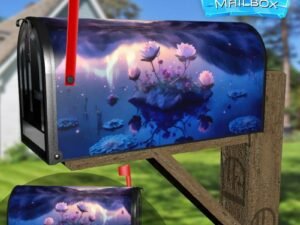 Lilies of the Lake Decorative Rural Farm Mailbox Cover