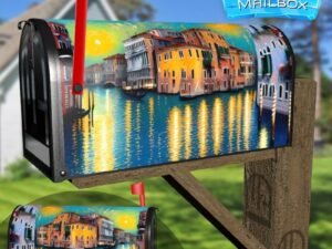 Venice in the Summer Sunlight Decorative Rural Farm Mailbox Cover
