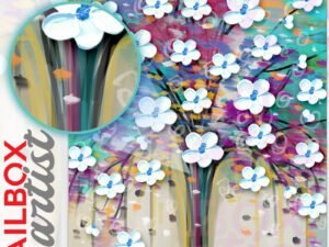 Blooming Fantasy Tree Colonial Mailbox Cover