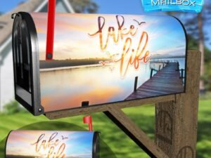 #Lakelife Decorative Rural Farm Mailbox Cover