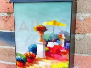 Blooming Afternoon in Italy Colonial Mailbox Cover