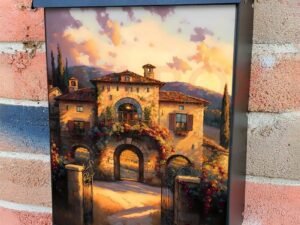 Rustic Villa in Tuscany #8 Colonial Mailbox Cover