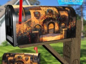 Rustic Villa in Tuscany #8 Decorative Rural Farm Mailbox Cover