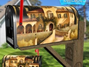 Rustic Villa in Tuscany #9 Decorative Rural Farm Mailbox Cover