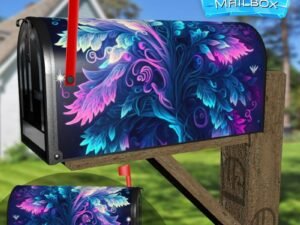 Glowing Fantasy Tree #8 Decorative Rural Farm Mailbox Cover