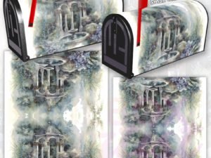 Beautiful Summer Garden #2 Decorative Rural Farm Mailbox Cover