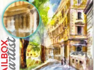 Old European Street Colonial Mailbox Cover