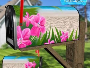 Tropical Heaven Decorative Rural Farm Mailbox Cover