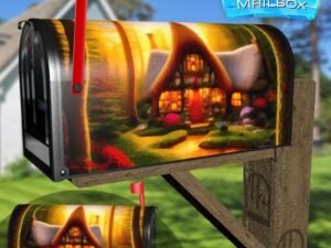 Cute Fairy Cottage Decorative Rural Farm Mailbox Cover